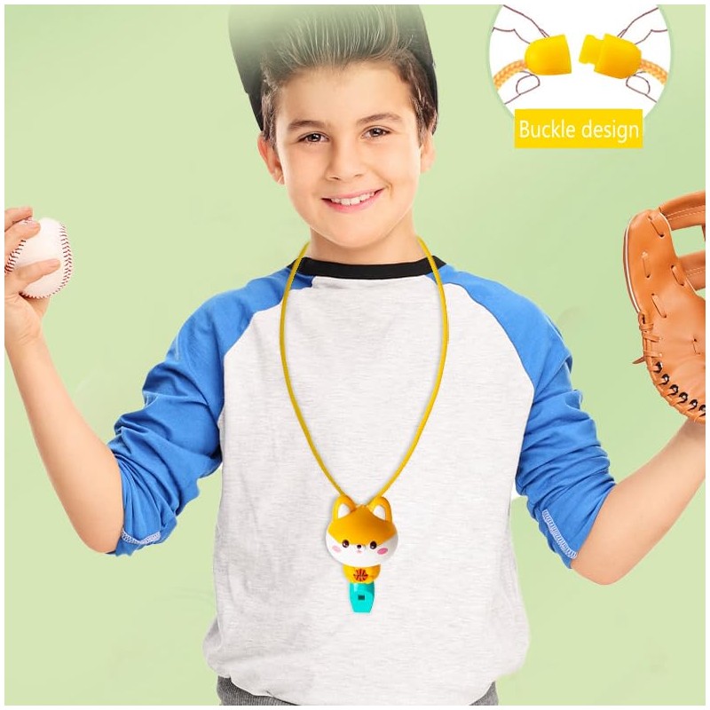 Jadelute loud and clear sound whistle, outdoor play whistle(Rabbit)