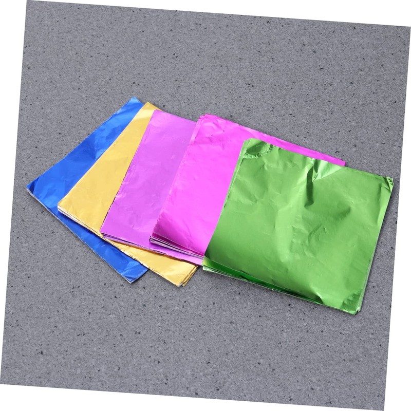 Alipis 2sets Packaging Paper Food Grade Aluminum Foil Wrapping Paper