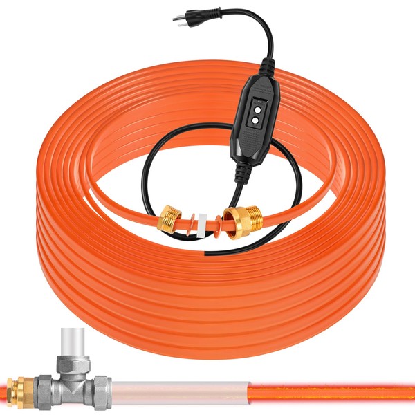 Relaxweex 50 Ft In Pipe Heating Cable Prevents from Freezing,