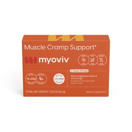 MYOVIV - Powerful Muscle Cramp Relief - 14 Packets (Trial Size), Sunny Orange Flavor - Muscle Cramp Support - Pregnancy & Lactation Safe