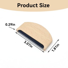 Wool Comb, Wool Brush, Cashmere Comb, Lint Comb, Cashmere Comb, Pilling Comb, Wool Comb for Sweater, Cashmere Comb, Effective Pilling Removal, for Clothing and Textile Care