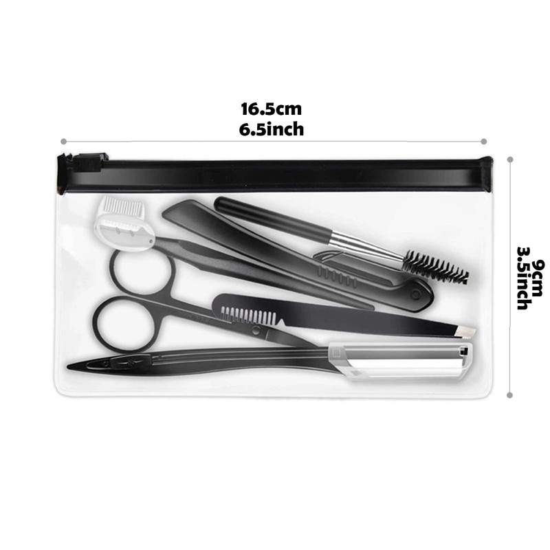 Eyebrow Razor Kit, 6 in 1 Professional Eyebrow Grooming Set