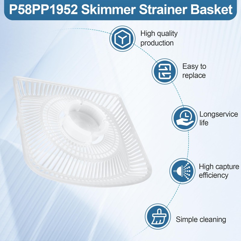 P58PP1952 Skimmer Strainer Basket Compatible with Summer Waves SFX Filter