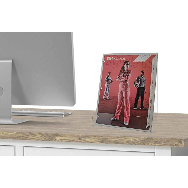 6 Pack Easel 8.5" Counter Slant Back Display Book Holder