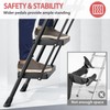 KINGRACK Folding 5 Step Ladder, Portable Ladder for Multi-Purpose, Home,