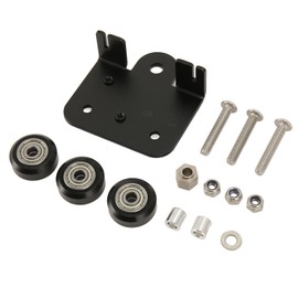 3D Extruder Back Support Plate with Pulley Extruding Backplate for Ender 3 3s 3 Pro CR 10 CR 10S S4 S5 Series 3D Printer