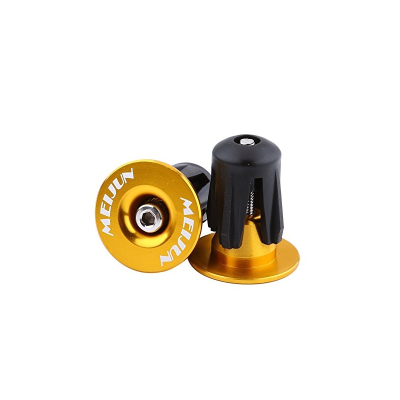 VBESTLIFE Bicycle End Plugs, Pack of 2 Bicycle Handlebar End