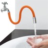 Namvo 20cm Faucet Extender, Universal Kitchen Tap Extension with 360°