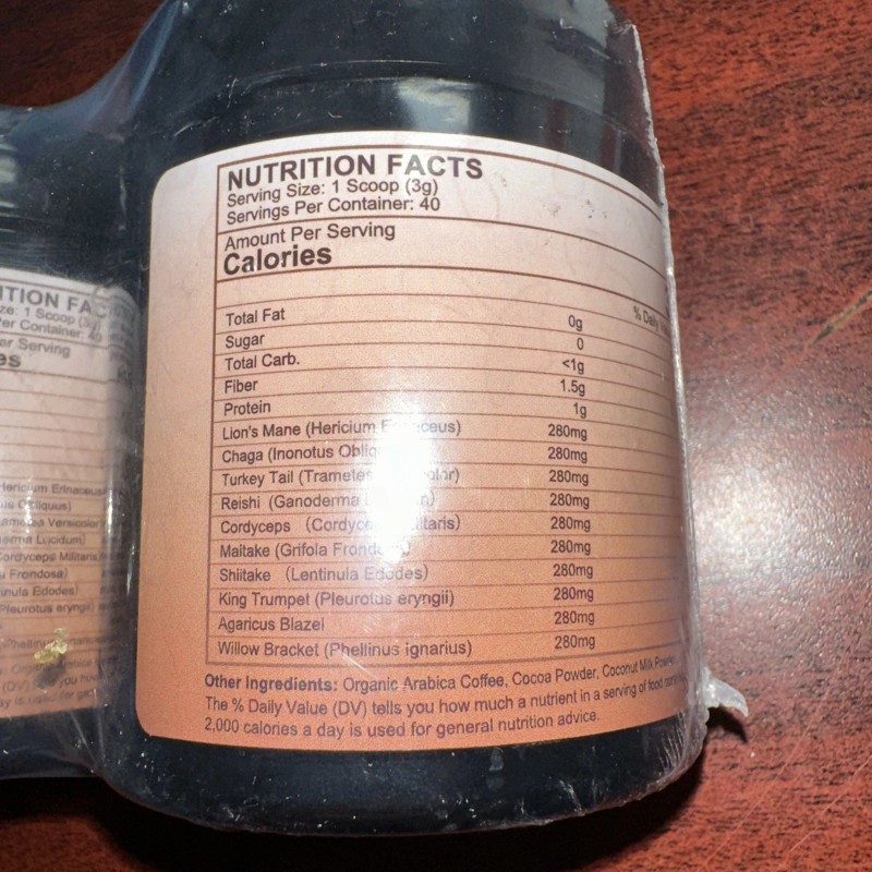 Beworths (2) BEWORTHS Mushroom Coffee for Energy, Mental Clarity &