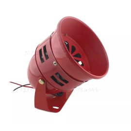 JCP USA BLEMISHED CAR TRUCK MOTOR  AIR RAID RED SIREN ALARM FIRE SECURITY RESCUE HORN