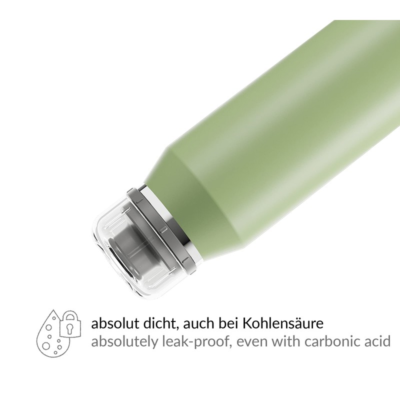 alfi Endless ISO Bottle 500 ml, Celadon Green, Insulated Drinking