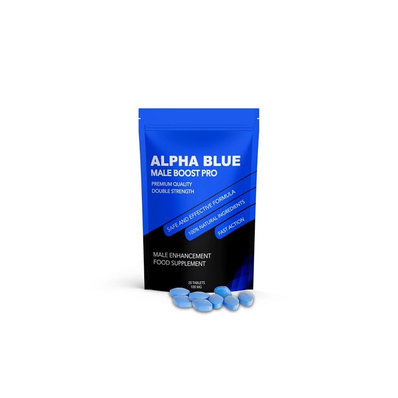 ALPHA BLUE Ginseng and Maca Tablets 100 mg - 30
