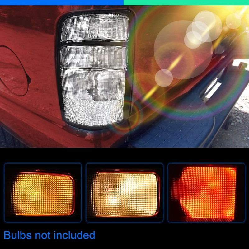 DOTCOM Tail Lights Assembly Rear Lamps w/Wiring Harness,Fit For 2016