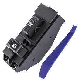 Obaee Passenger Side Power Window Control Door Lock Switch Compatible with 2000-2002 Chevy Silverado GMC Sierra 1500 2500 3500 Tahoe Yukon, Replace OEM 1S12373 DS2148 15045084