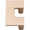 Atlas Homewares A845-CM U-Turn Collection Champagne 1.9-Inch Knob