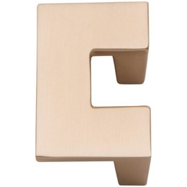 Atlas Homewares A845-CM U-Turn Collection Champagne 1.9-Inch Knob