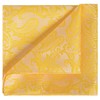 KissTies Paisley Pocket Square Hanky para hombre, Azul x1, Talla