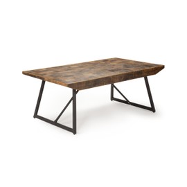 Steve Silver Walden Parquet Cocktail Table, 48" L x 28" W x 19.5" H, Brown