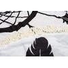 styleBREAKER Round Beach Towel with Dream Catcher and Feather Print,