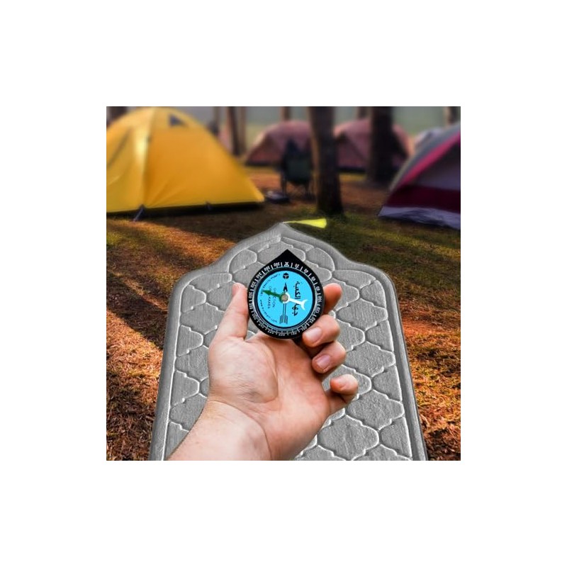 Keyring Compass Muslim Kaaba Qibla Direction Finder Handheld Qibla Islamic