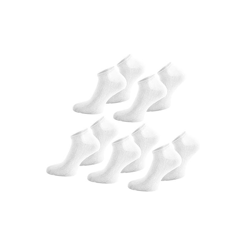normani 10 Pairs of Trainer Socks for Men and Women