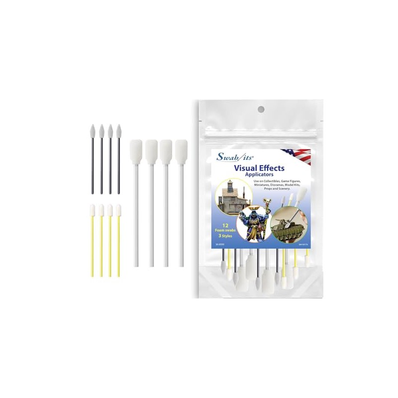 Swab-its Visual Effects Applicators: 87-8211