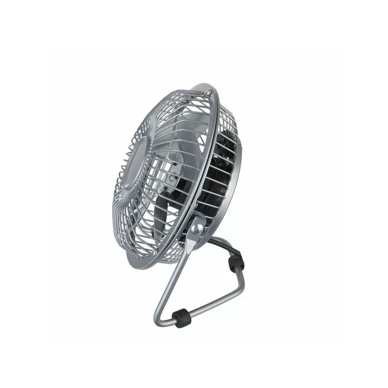 MAINSTAYS 4 INCH METAL MINI 360 DEGREE USB PERSONAL DESKTOP