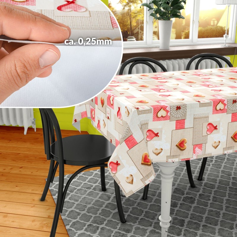 Oilcloth Tablecloth Washable Wax Tablecloth Plastic Tablecloths Smooth 160 x