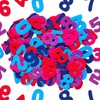 Number Stickers, Felt Stickers for Kids, Felt Numbers for Crafts,