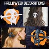 4PCS Cat Skull Hair Stick, Gothic Halloween Cosplay Bone Hair