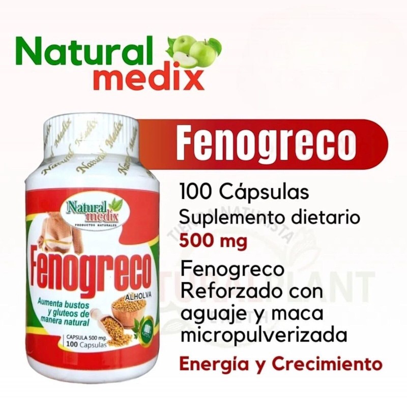 Natural Medix Fenogreco - Peruvian Fenugreek - Mother's Select Fenugreek