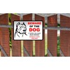 Safety First Display LTD Beware of the dog it bites