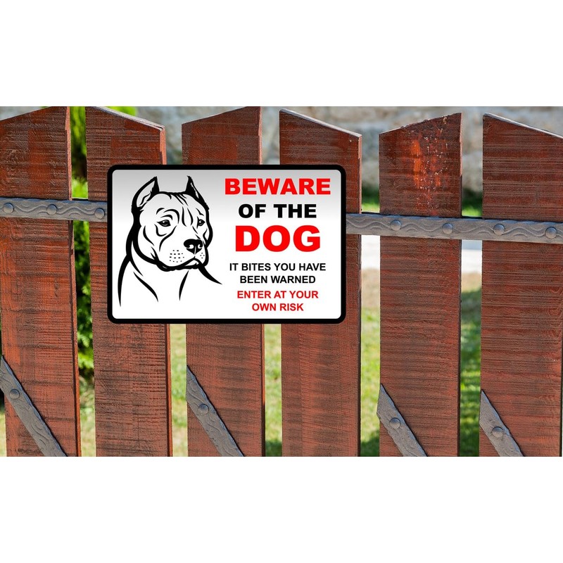 Safety First Display LTD Beware of the dog it bites