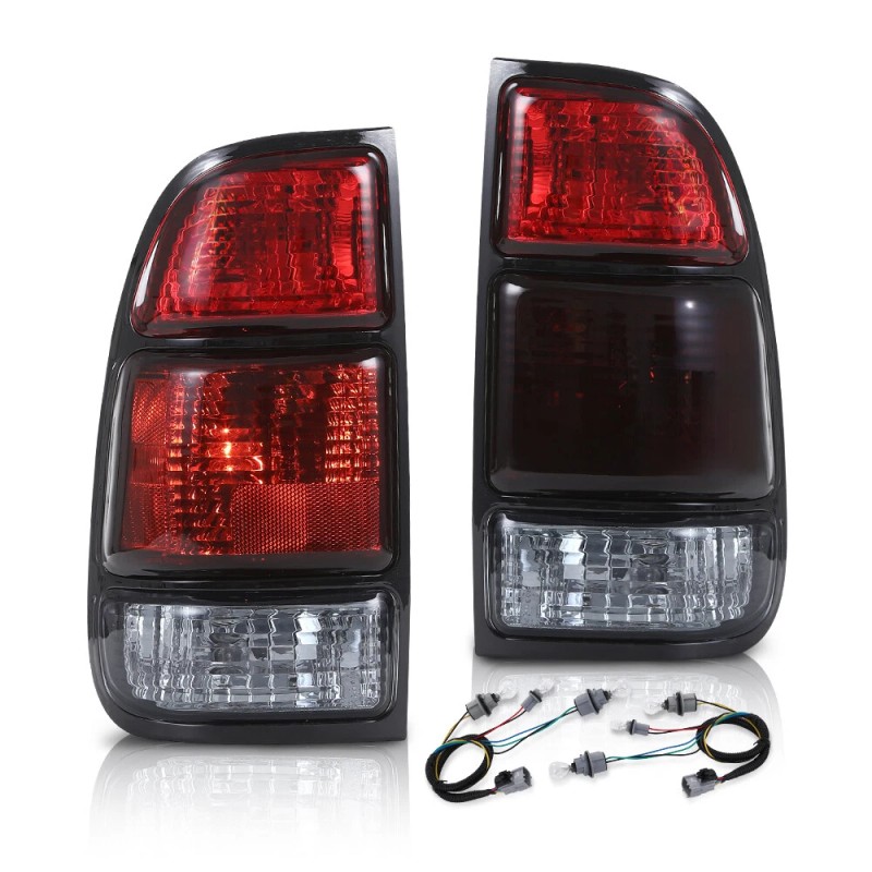 G-PLUS Fit For 00-06 Toyota Tundra Smoke Tail Lights Brake