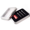 CUESOUL 3 Pcs 2BA Titanium Conversion Steel Tip Points For