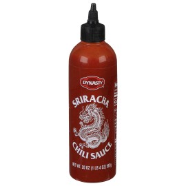 UD_Dynasty Spicy Sriracha Chili Sauce Sweet Spicy Chicken Garlic Salt 20 Ounces Per Bottle Case 12 Bulk Box Sachet Packaging