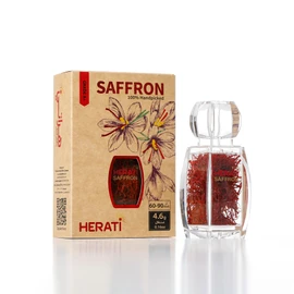 Herati Premium Saffron 4.6 Grams Superior Saffron Threads, Premium grade Saffron, Super Negin, All-Red, Spice for all Culinary Uses Paella, Risotto, Tea's, Milk's