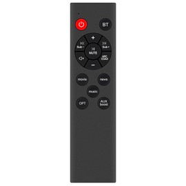 Replacement Remote Control Commander Compatible with Saiyin Soundbar DS6801 DS6301H-Plus DS6801K DS6401D DS6401D+ DS6301S DS6301H-Pro DS6302L DS6343S DS6541S DS6701UP DS6541SB DS6401S DS6403 DS6405