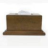 American Furniture Classics concealment tissue box, Walnut Finish, 12.25"L x