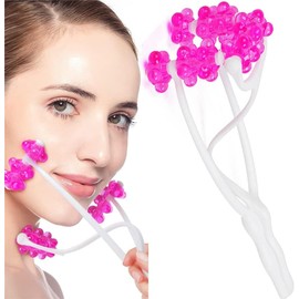 shenghang Face Roller Massager Thin Face Lift Plastic Face Fat Beauty Tool for Face Up V Face Pull Tight Firming