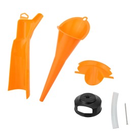 Twilight Garage Oil Change Kit, Motorcycle Oil Funnel, Crankcase Fill Funnel, Primary Case Oil Funnel, Drip-Free Oil Filter Funnel Compatible with Harley Sporster Dyna