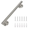 Lava Odoro Shower Grab Bar, Modern Stainless Steel Handicap Grab