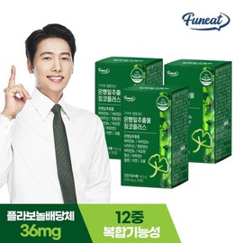 Furnit 퍼니트 기억력 혈행개선 은행잎추출물 징코플러스 3박스 3개월분 Purnit Memory Blood Circulation Improvement Ginkgo Biloba Extract Ginkgo Plus 3 Boxes 3-Month Supply