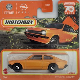 2023 Matchbox 1975 Opel Kadett Orange 73/100 (Short Card) HLC86