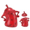Ylapagne Canister with Attitude, Creative Forked Waist Jars with Lids,