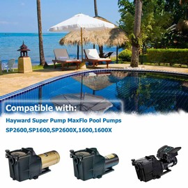 FELHOOD SP2600 Replacement Hayward Super Pump Seal Kit O-Ring Repair Kit SP1600,2600,SP1600Z2, SP2607X10, SP1600Z2, PS-201 Fits Regular/X/VSP Models