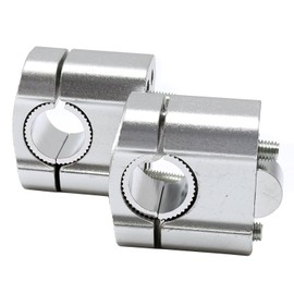 nakira Bike Handle Post Burrise Adapter 22.2mm 28.6mm Height 36mm nkr963 (Silver)