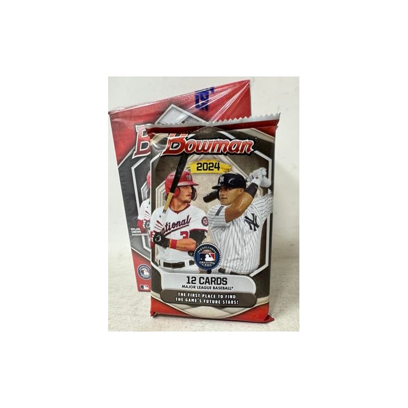2024 Bowman Baseball Blaster Box Value Pack - 12 Cards
