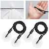 Pvieked 2 Pcs Travel Clothesline, Portable Retractable Clothesline with Hooks