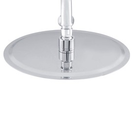 PULSE ShowerSpas 2001-250P Island Falls Stainless Steel Shower Head, Ultra Low-Profile, 10" (250mm), Polished Finish
